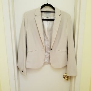 Cream blazer